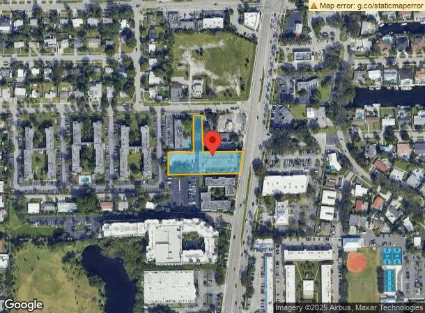  4701 N Federal Hwy, Pompano Beach, FL Parcel Map