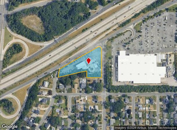  596 Sunrise Hwy, Bay Shore, NY Parcel Map