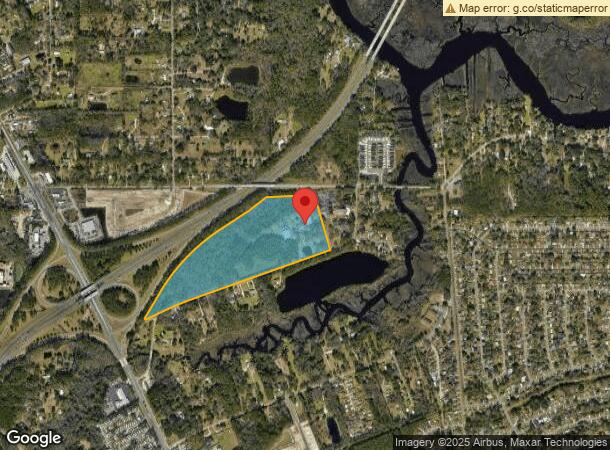  9840 Wagner Rd, Jacksonville, FL Parcel Map