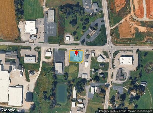 1555 Highway 64 Ne, New Salisbury, IN Parcel Map