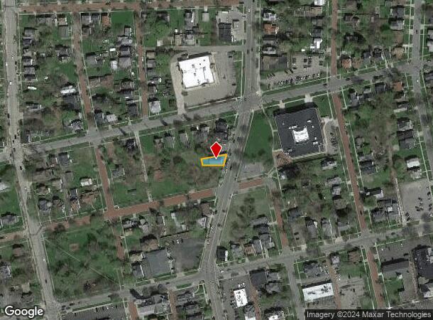  707 N Main St, Jamestown, NY Parcel Map