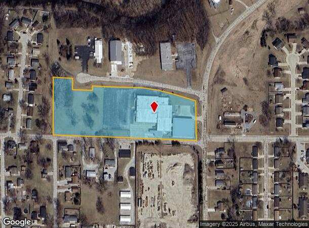802 E Short St, Columbia City, IN Parcel Map
