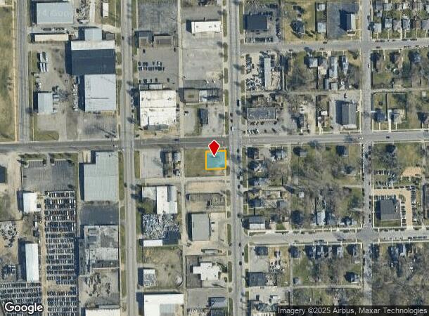  1601 S Michigan St, South Bend, IN Parcel Map