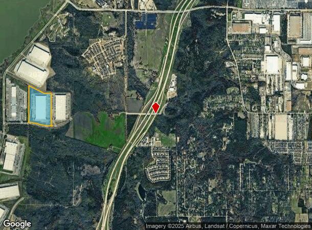  7343 Grady Niblo Rd, Dallas, TX Parcel Map