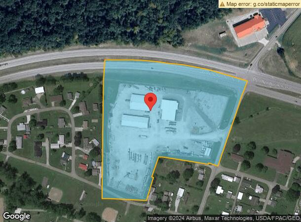  501 Broad St, Coshocton, OH Parcel Map