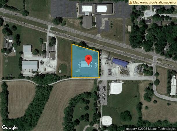  802 Hickory St, Mahomet, IL Parcel Map