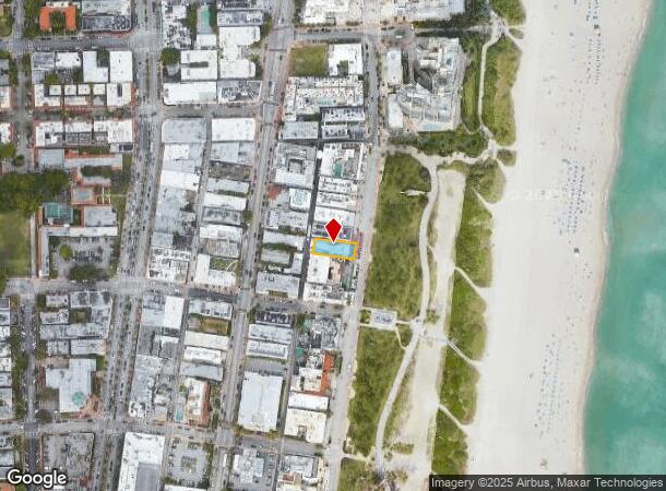 1412 Ocean Dr, Miami Beach, FL Parcel Map