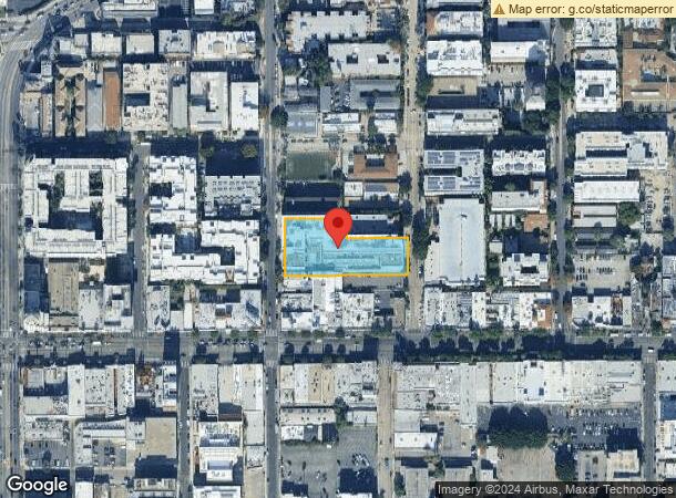  1718 N Las Palmas Ave, Los Angeles, CA Parcel Map