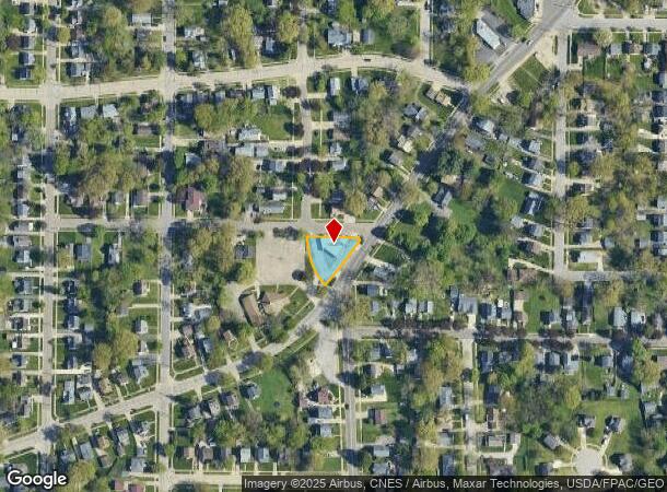  1304 Diagonal Rd, Akron, OH Parcel Map