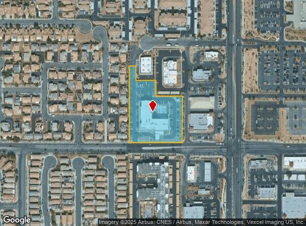  8906 W Deer Springs Way, Las Vegas, NV Parcel Map