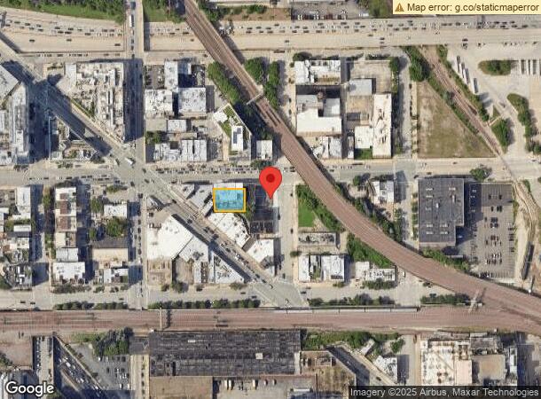  711 W Grand Ave, Chicago, IL Parcel Map