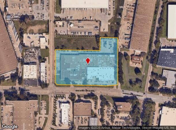  2099 Valley View Ln, Dallas, TX Parcel Map