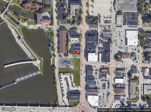  107 N Broadway, De Pere, WI Parcel Map