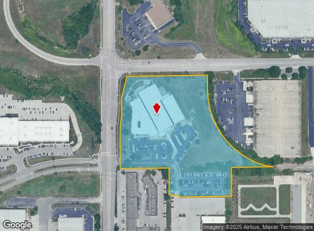  10501 Lackman Rd, Lenexa, KS Parcel Map