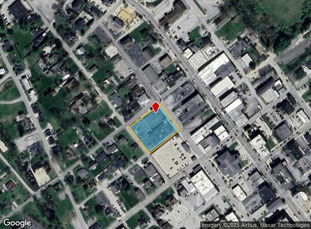 202 W 7Th St, London, KY Parcel Map