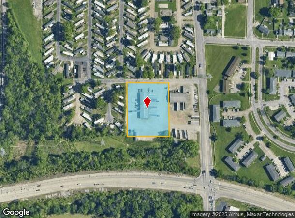 1416 Meyer Ave, Evansville, IN Parcel Map