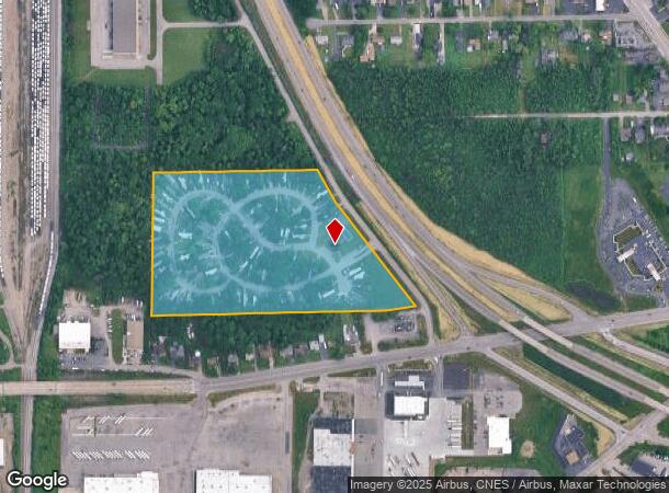 2740 Service Rd, Niagara Falls, NY Parcel Map