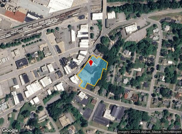  462 Main St, Canton, NC Parcel Map