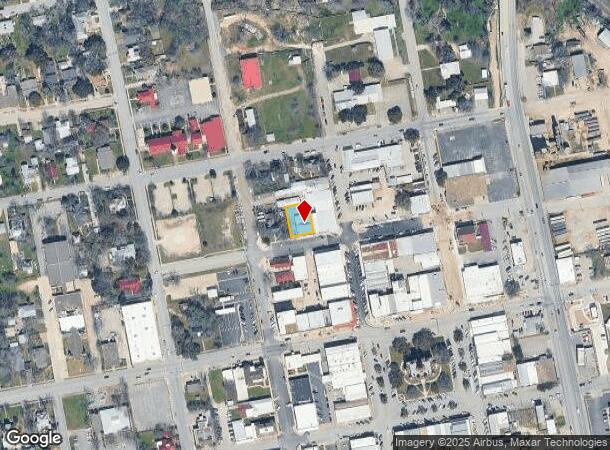  109 W Walnut St, Lockhart, TX Parcel Map