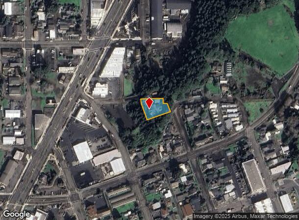 1551 4Th St, Florence, OR Parcel Map