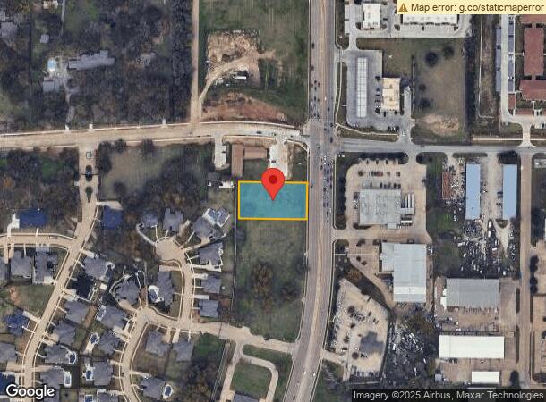  7300 S Cooper St, Arlington, TX Parcel Map