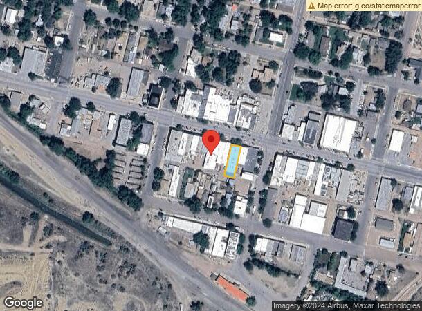  107 W Main St, Florence, CO Parcel Map