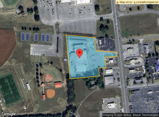  1237 Huntsville Hwy, Fayetteville, TN Parcel Map