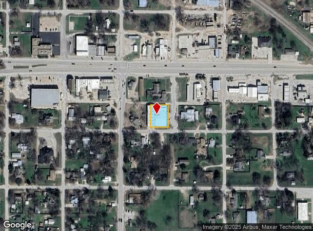  112 S Hovey St, Boyd, TX Parcel Map