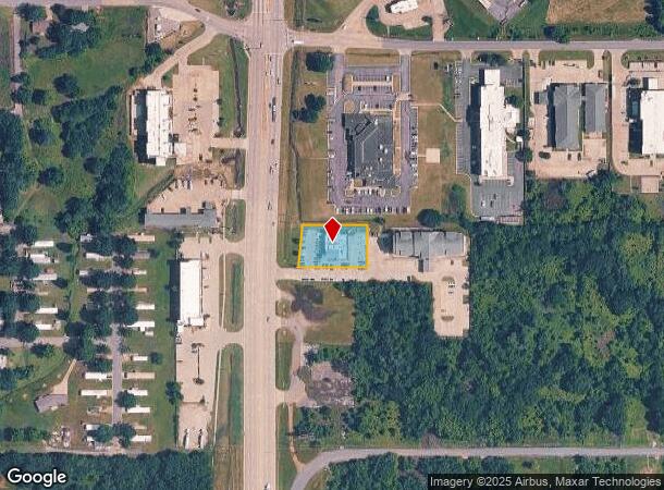  1600 N 32Nd St, Muskogee, OK Parcel Map