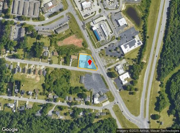  3301 N Main St, High Point, NC Parcel Map