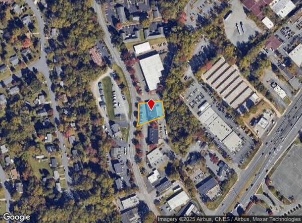  2142 Berkmar Dr, Charlottesville, VA Parcel Map