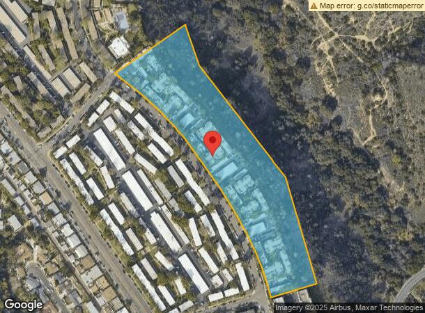  3101 Cowley Way, San Diego, CA Parcel Map