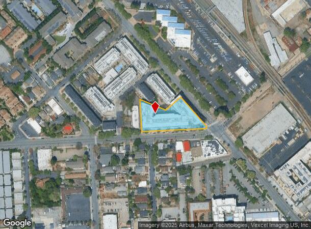  717 W Julian St, San Jose, CA Parcel Map