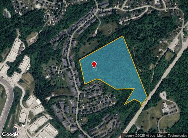  1755 Washington Rd, Washington, PA Parcel Map