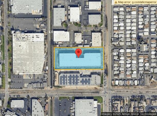  3130 S Fairview St, Santa Ana, CA Parcel Map