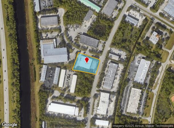528 Nw Enterprise Dr, Port Saint Lucie, FL Parcel Map