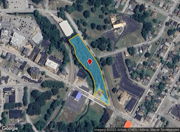  E Penn St, Uniontown, PA Parcel Map