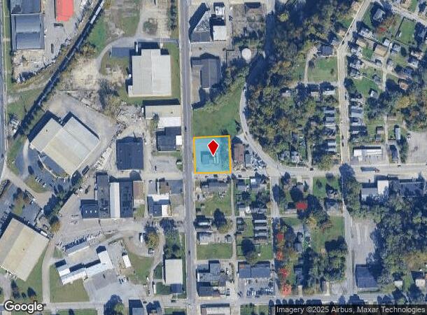  617 S Mill St, New Castle, PA Parcel Map