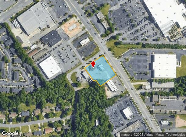  105 W Peachtree Dr, High Point, NC Parcel Map