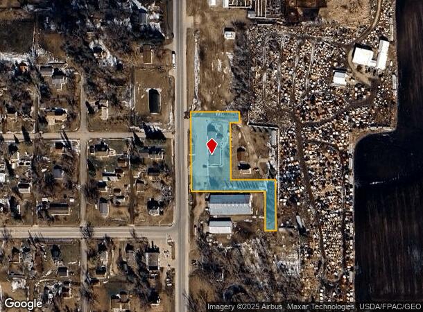 18 N Borud St, Winger, MN Parcel Map