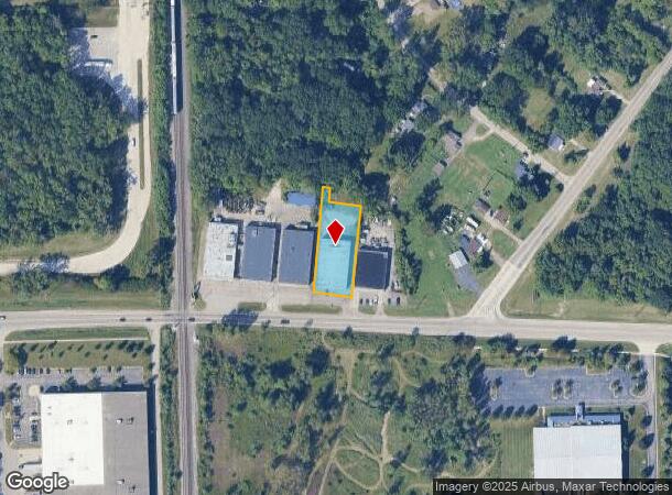  36148 Ecorse Rd, Romulus, MI Parcel Map