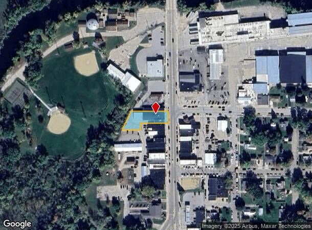 301 S Bridge St, Manawa, WI Parcel Map