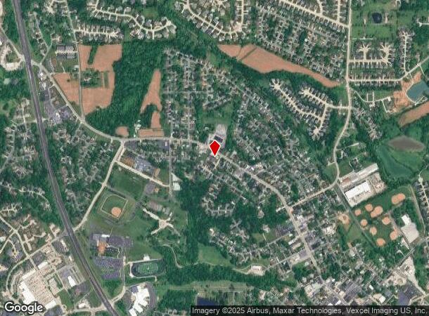  1007 N Main St, Columbia, IL Parcel Map