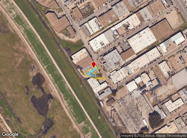  1025 E Levee St, Dallas, TX Parcel Map