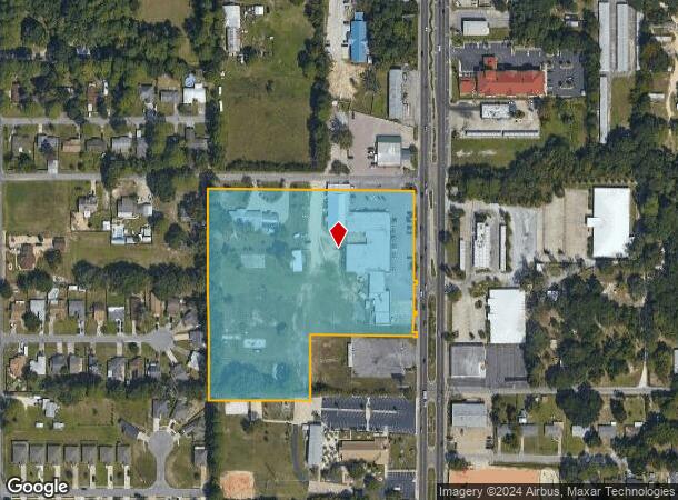  235 N Tyndall Pky, Panama City, FL Parcel Map