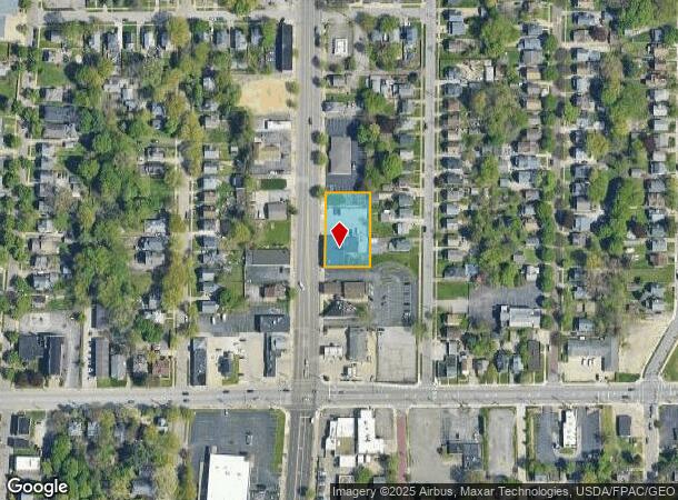  655 N Main St, Akron, OH Parcel Map