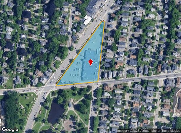 221 Park Ave, Worcester, MA Parcel Map