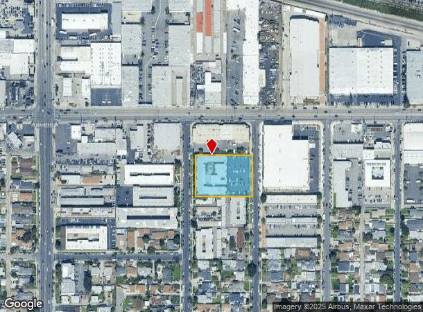 6736 Cleon Ave, North Hollywood, CA Parcel Map