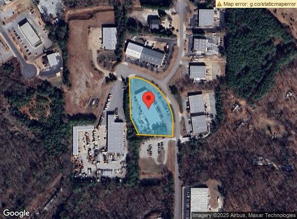  4905 Hammond Industrial Dr, Cumming, GA Parcel Map