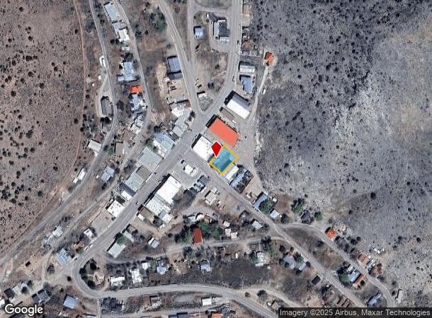 696 Meadow Valley St, Pioche, NV Parcel Map